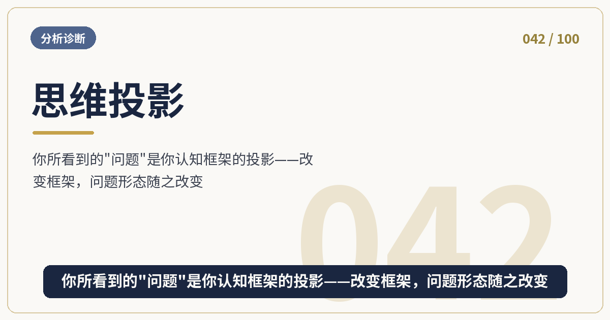思维投影